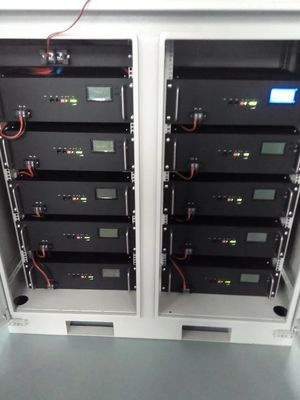 Litio Ion Battery Backup del almacenamiento de energía 48V 1000Ah UPS 50 KVH