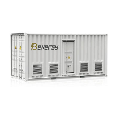Envase de Ion Energy Storage System For ESS del litio 500kwh de la batería los 20ft de LiFePO4 1MWh